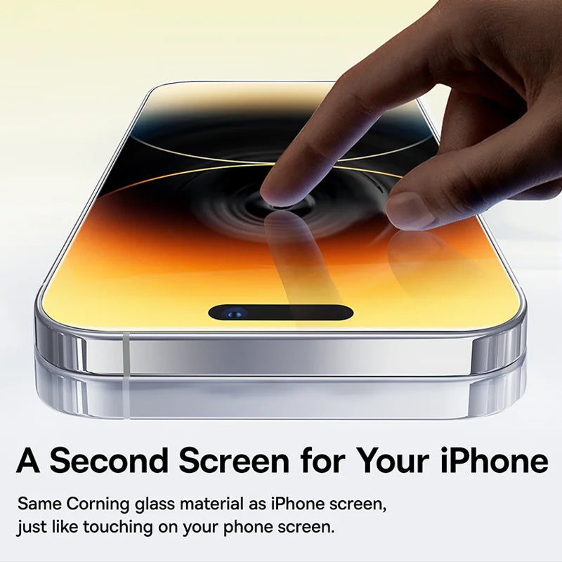Oleophobic Glass Screen Protector (5-Pack) for iPhone 11–16 Pro/Max