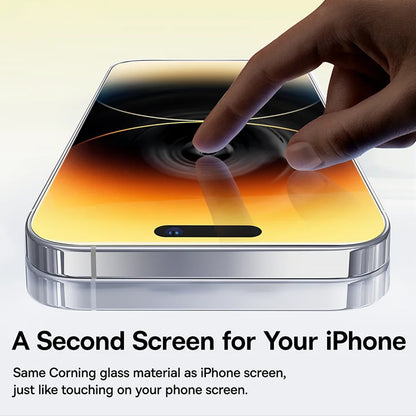 Oleophobic Glass Screen Protector (5-Pack) for iPhone 11–16 Pro/Max