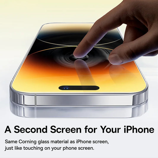 Oleophobic Glass Screen Protector (5-Pack) for iPhone 11–16 Pro/Max