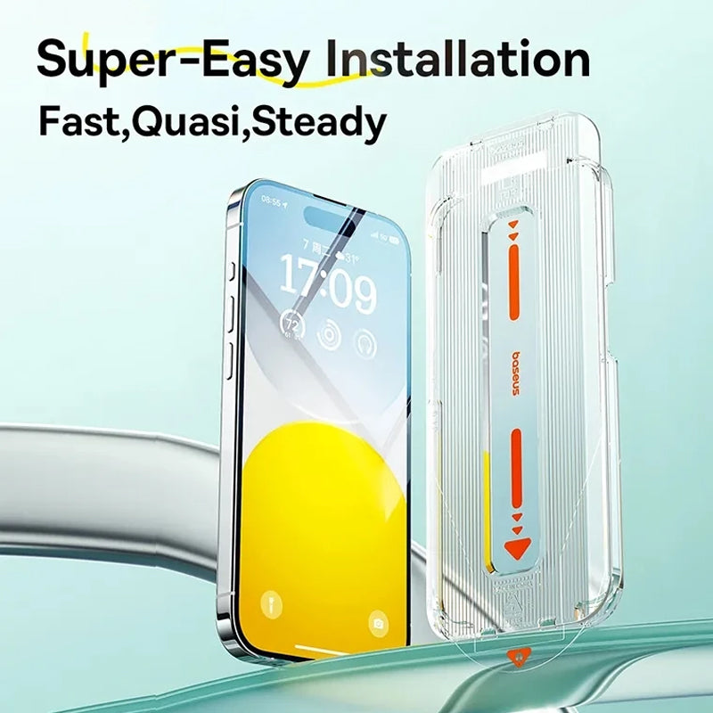 Oleophobic Glass Screen Protector (5-Pack) for iPhone 11–16 Pro/Max