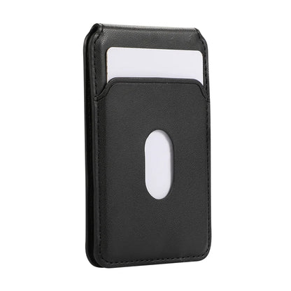 MagSafe Leather Wallet Case with Kickstand for iPhone 17 Pro Max – Magnetic Card Holder & Flip Cover