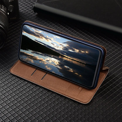 Genuine Crocodile Leather Flip Wallet Case for iPhone 14–17 Series