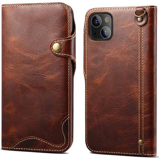 Luxury Leather Flip Wallet Case for iPhone 14–17 Pro / Pro Max