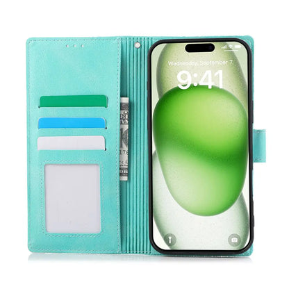 Magnetic Sunflower Flip Case for iPhone 17 Pro & Pro Max – PU Leather with Stand & Card Holder