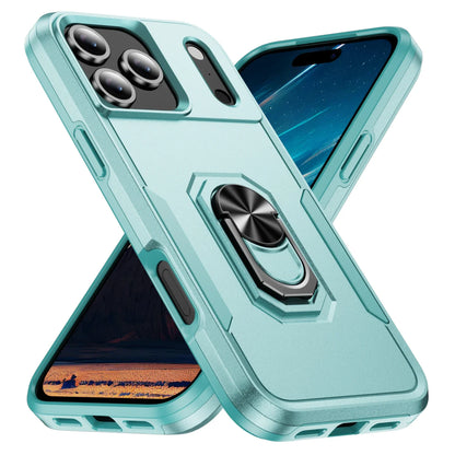 Military Grade Armor Case with Metal Stand for iPhone 17